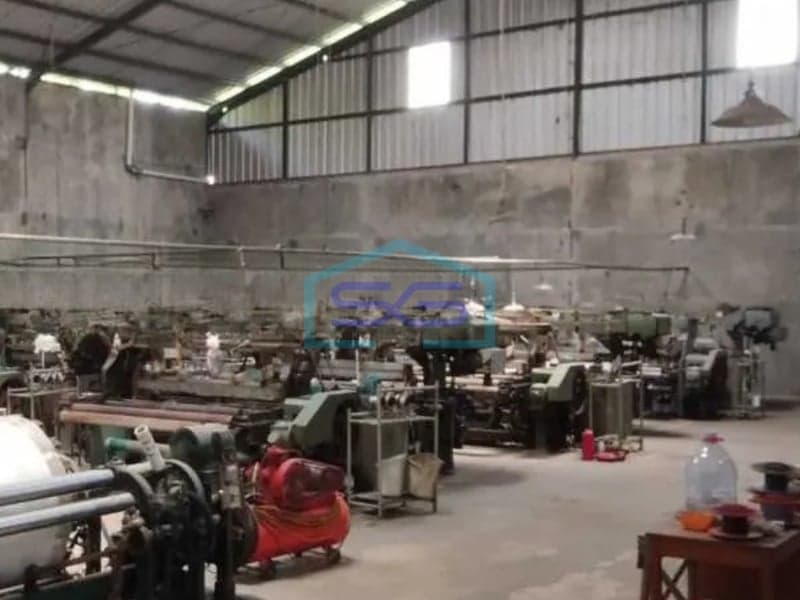 Dijual Pabrik Weaving Lokasi Majalaya Bandung Jawa Barat Luas Tanah 6500m²
