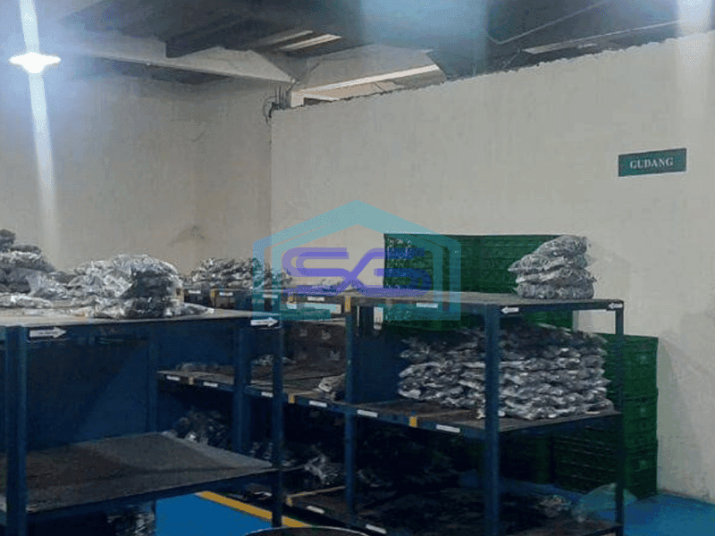 Gudang / workshop cipondoh, bebas banjir, akses kontainer 40g