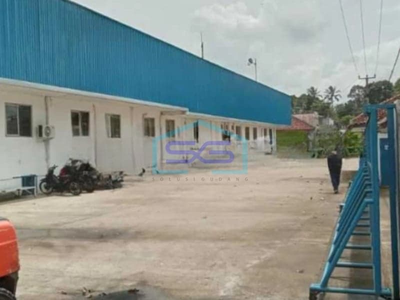 Dijual Gudang Siap Pakai di Cicurug, Sukabumi Luas Bangunan 4.752 m²