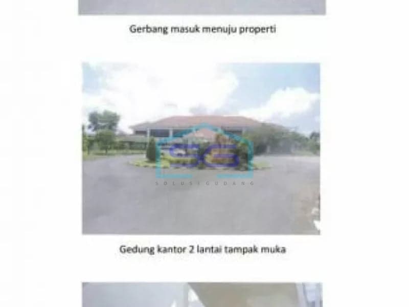 Dijual pabrik di MM2100 Cibitung Lt 4,5 ha / Lb 9.600m