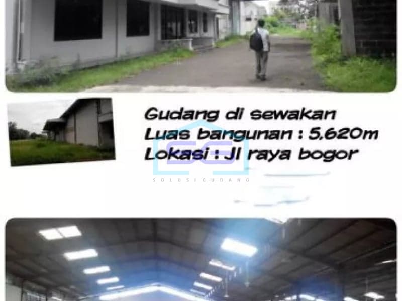 Gudang disewakan di kelapa dua depok