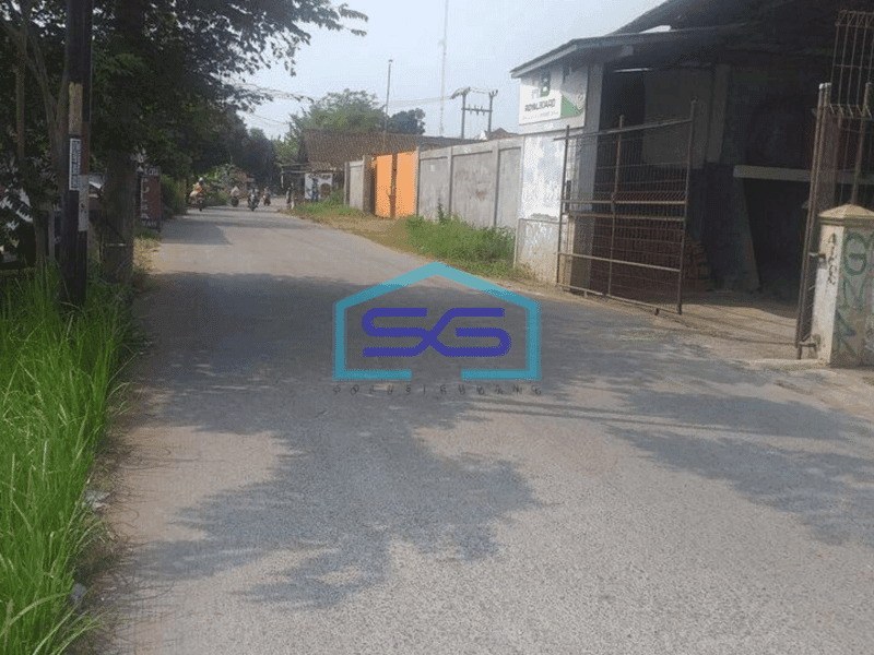 Dijual Tanah Cocok Untuk Gudang di Pinggir Jalan Raya Loji Bekasi