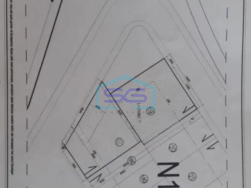 Dijual Kavling Tanah Jakarta Barat Luas Tanah 210 m²