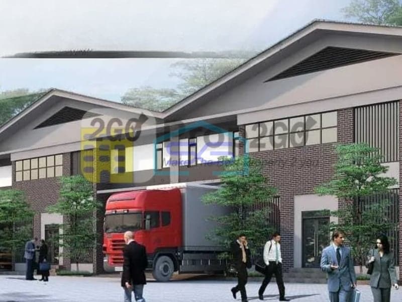 Dijual Gudang Baru Platinum Luas Bangunan 576 m2 di Pekanbaru Riau