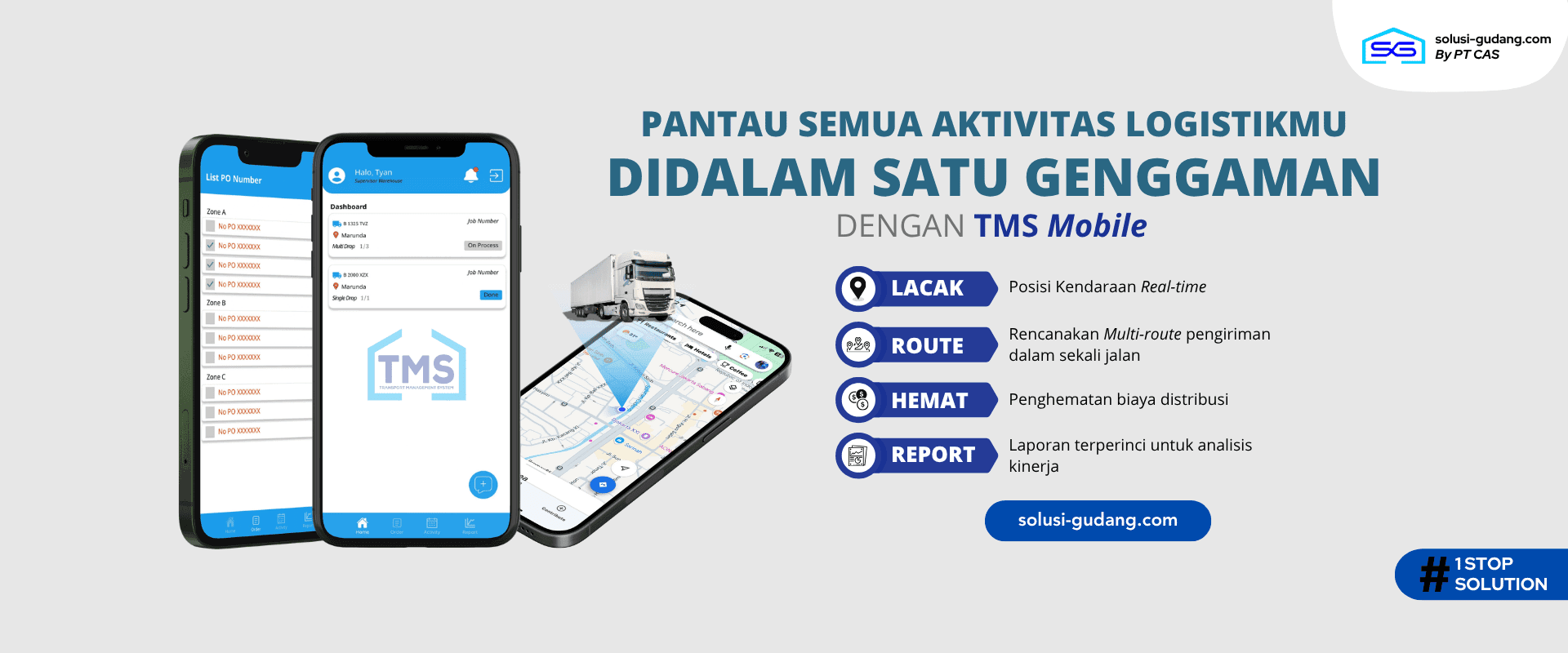 Peluncuran Aplikasi Transport Management System (TMS)
