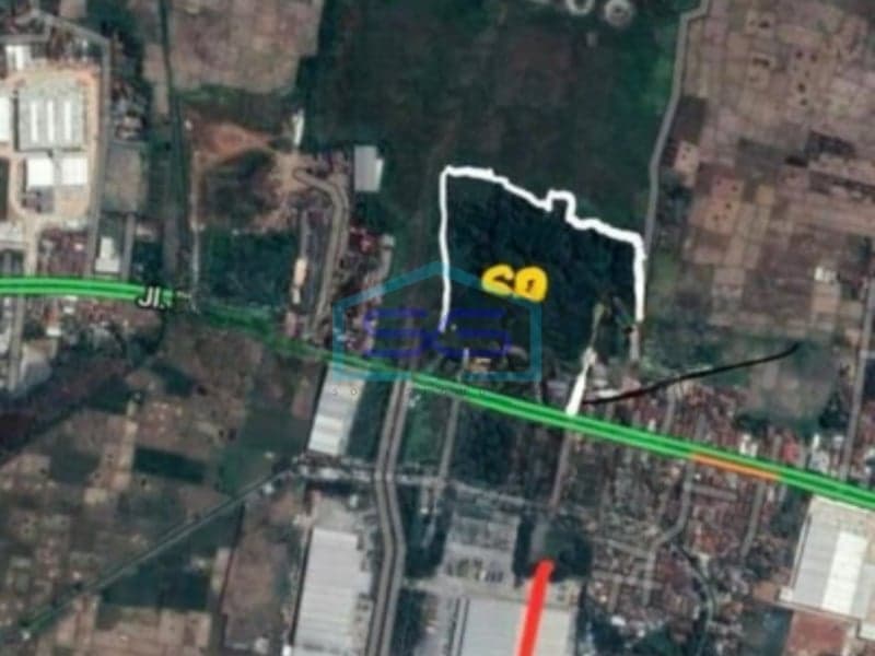 Dijual Gudang Lokasi Strategis di Balaraja Barat, Tangerang LB 6.500 m²