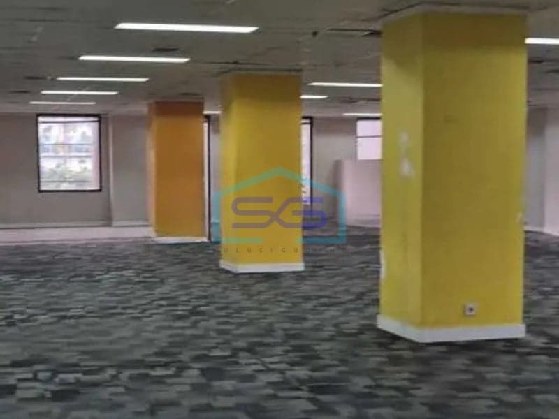 Disewakan Gedung Kantor Ex Bank di Kebon Sirih Jakarta Pusat Luas Bangunan 7335 m²
