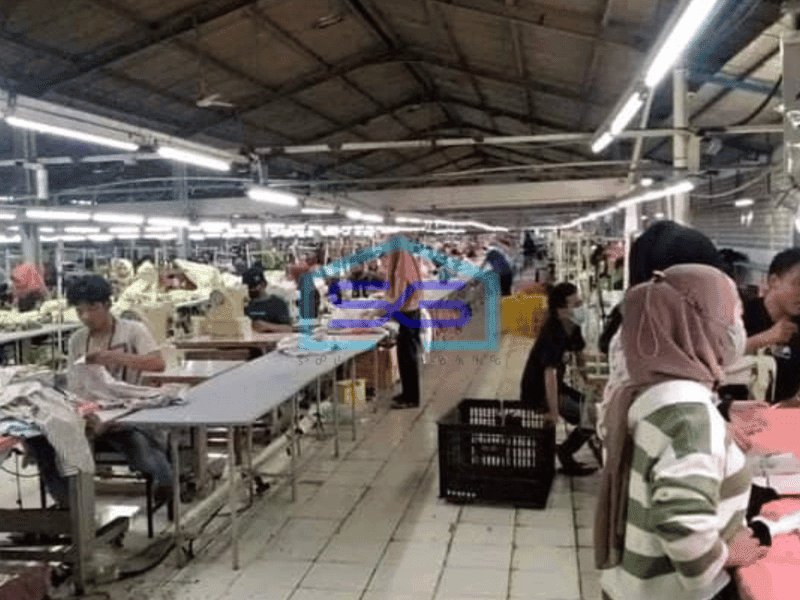 Dijual / Takeover Pabrik Garment di Gunung Sindur Bogor