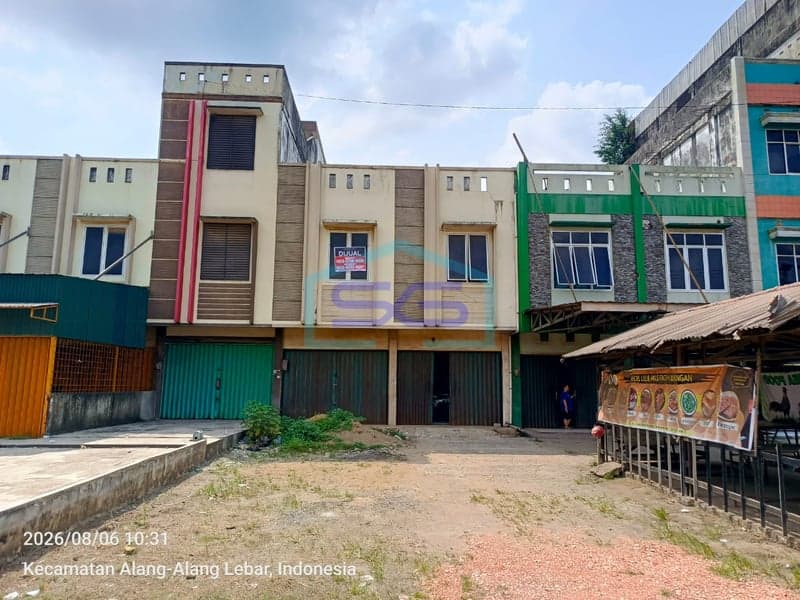 Dijual Ruko Jumbo di Kota Palembang, Sumatera Selatan Luas Tanah 250 m²