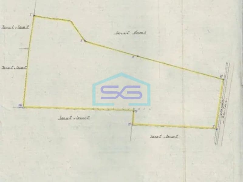 Dijual Tanah Strategis Lokasi di Karawang Jawa Barat Luas Tanah 9640 m²