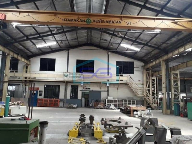 DiJual Gudang Workshop Jababeka 1 Cikarang, Pinggir Jalan Raya